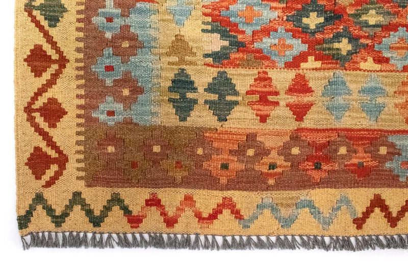 Alfombra Kelim - Oriental cuadrado  - 115 x 106 cm - multicolor