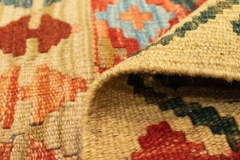 Alfombra Kelim - Oriental cuadrado  - 115 x 106 cm - multicolor