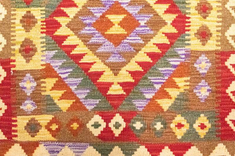 Alfombra Kelim - Oriental - 117 x 75 cm - rojo