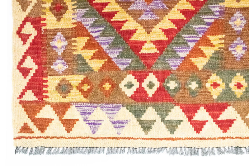 Alfombra Kelim - Oriental - 117 x 75 cm - rojo