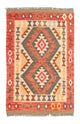 Kilim afgano Alfombra 77x120cm