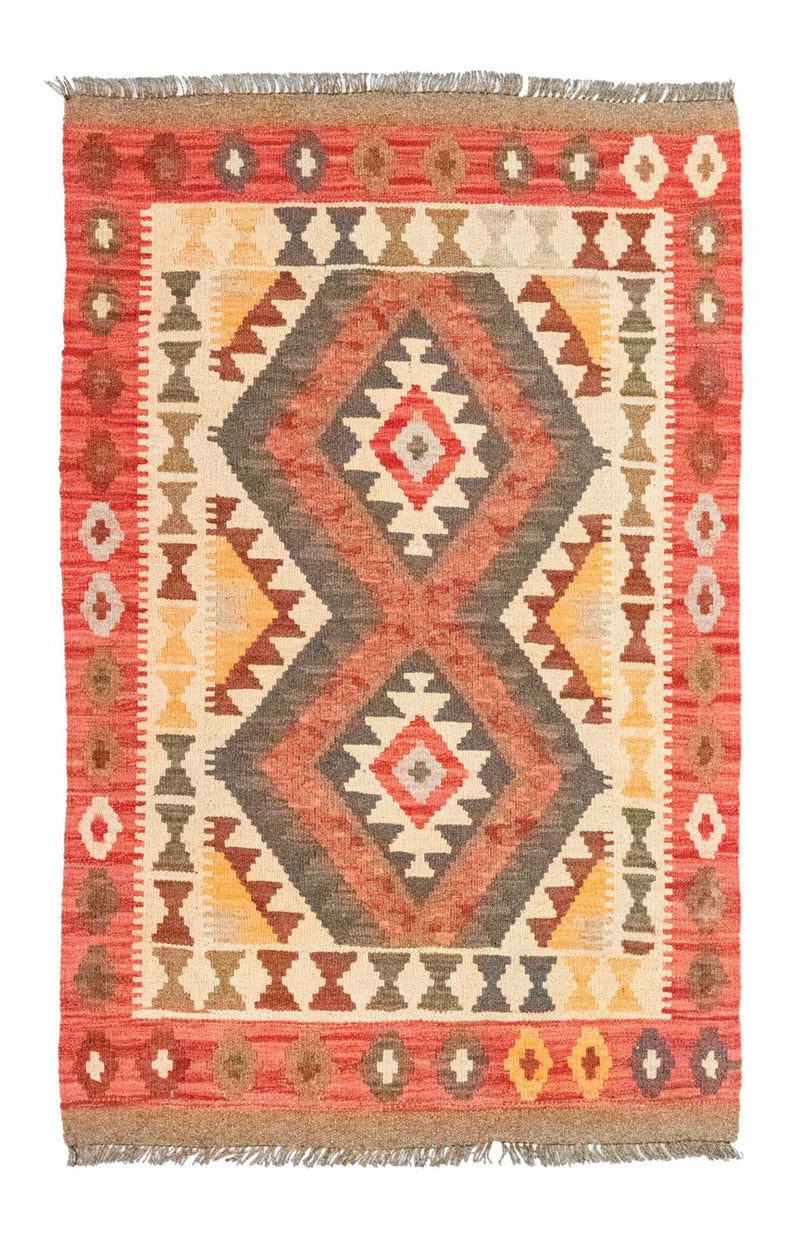 Alfombra Kelim - Oriental - 120 x 77 cm - naranja