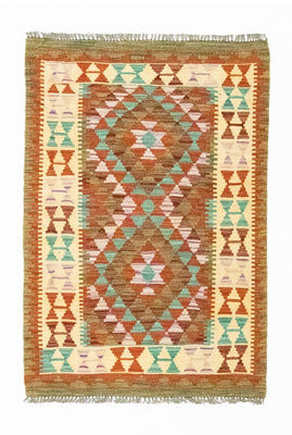 Alfombra Kelim - Oriental - 114 x 77 cm - multicolor