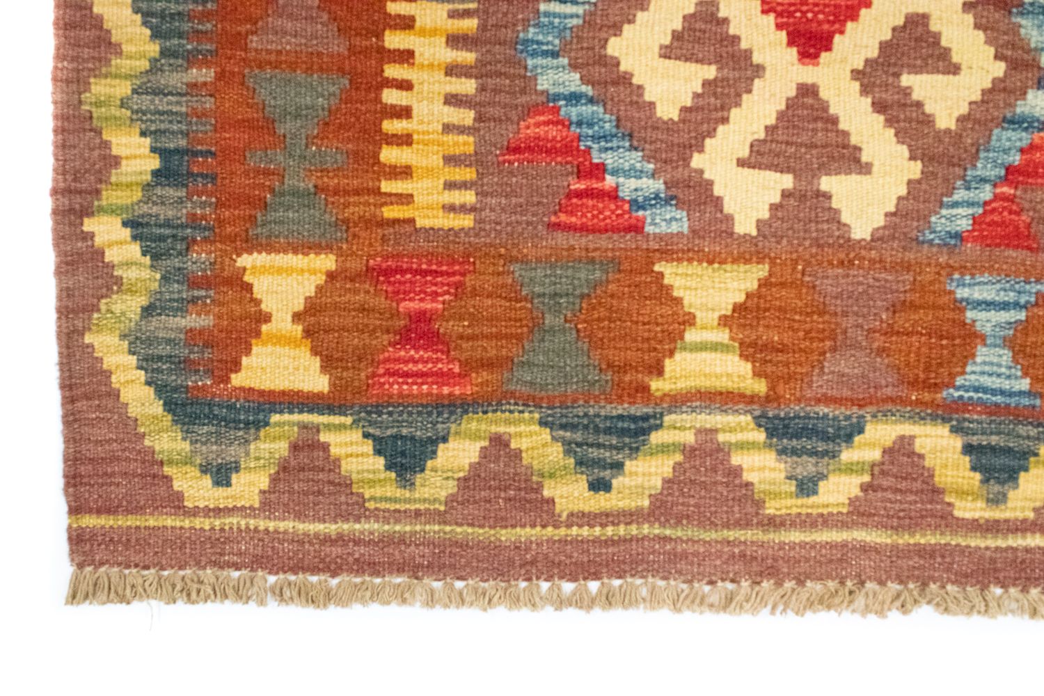 Alfombra Kelim - Oriental - 119 x 82 cm - marrón