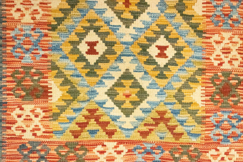Alfombra Kelim - Oriental - 131 x 83 cm - multicolor