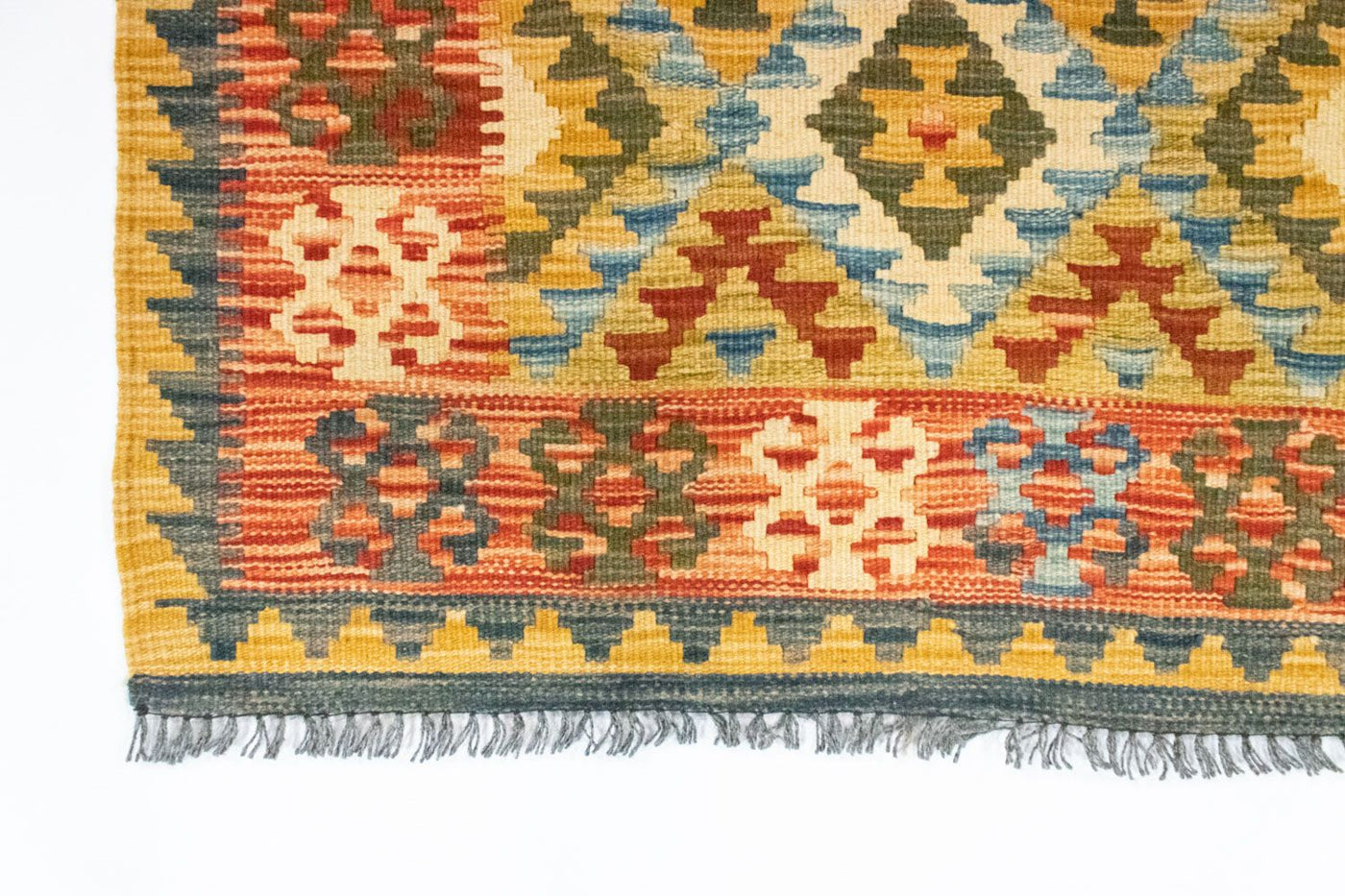 Kilim afgano Alfombra 131x83cm