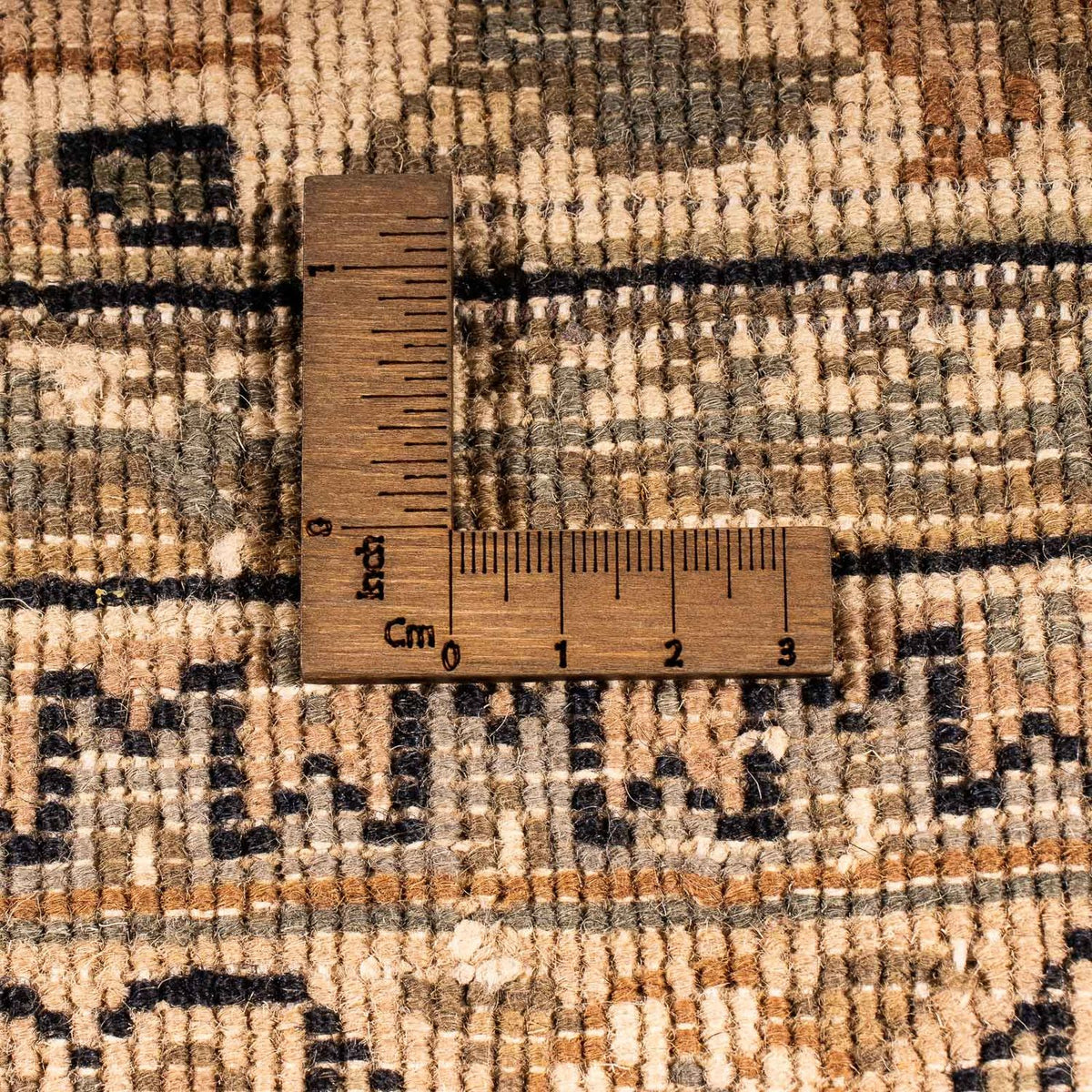 Alfombra oriental - Bidjar - Indus - 303 x 248 cm - beige