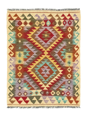 Alfombra Kelim - Oriental - 109 x 80 cm - multicolor