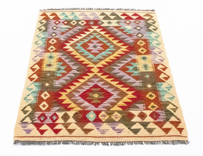Alfombra Kelim - Oriental - 109 x 80 cm - multicolor