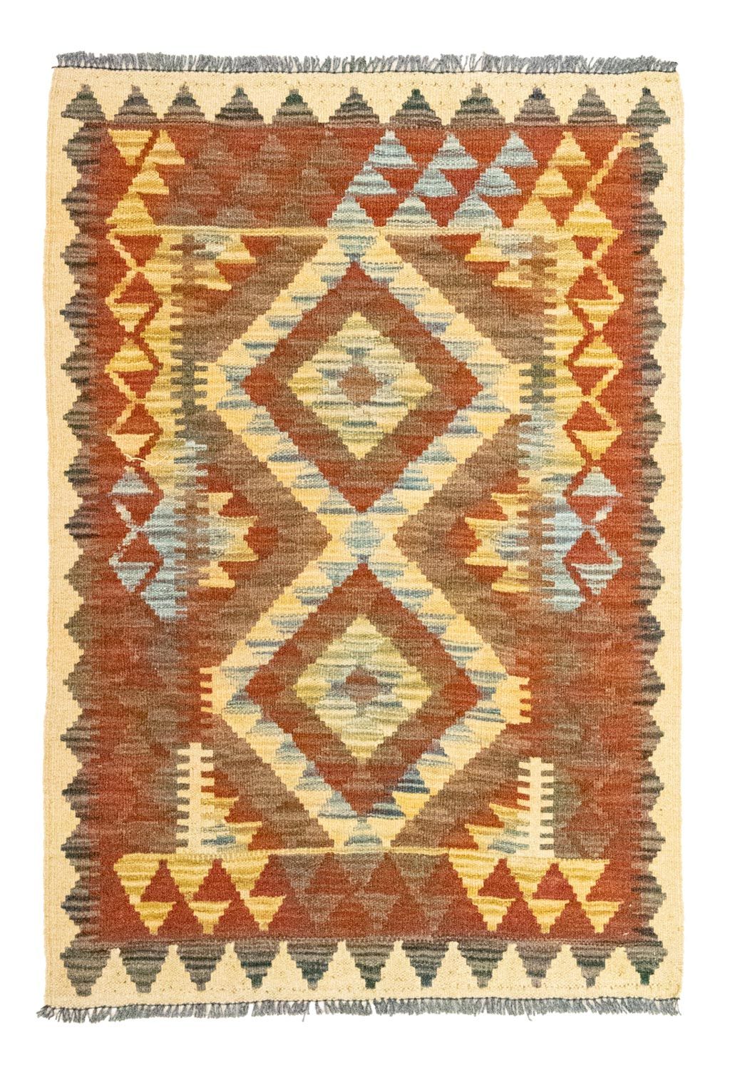 Alfombra Kelim - Oriental - 117 x 78 cm - marrón