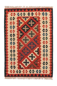 Alfombra Kelim - Oriental - 118 x 79 cm - multicolor