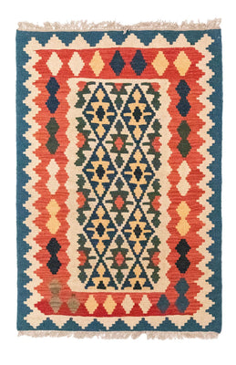Alfombra Kelim - Oriental - 124 x 84 cm - multicolor