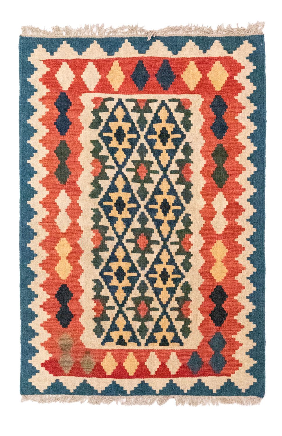 Alfombra Kelim - Oriental - 124 x 84 cm - multicolor
