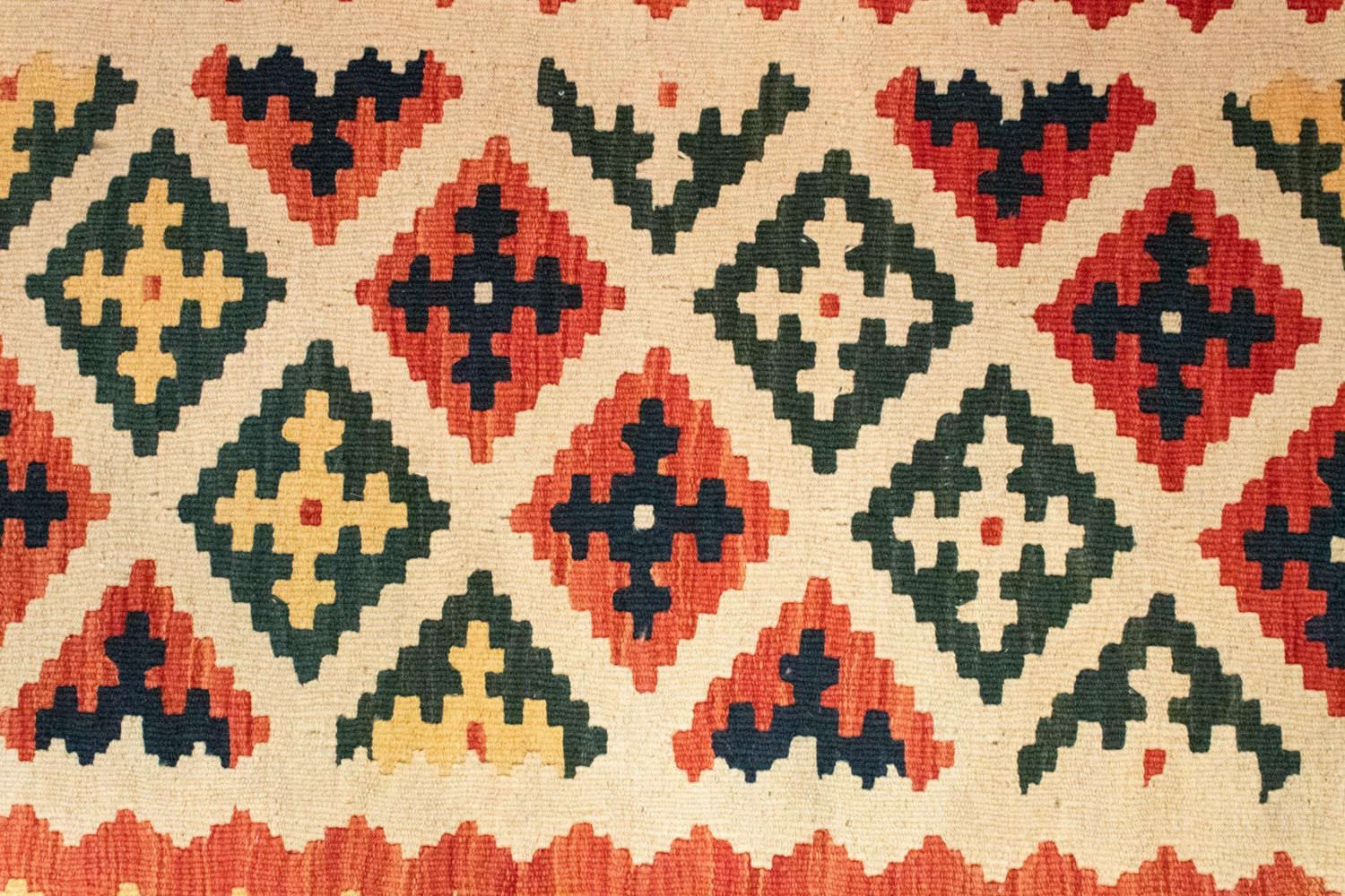 Alfombra Kelim - Oriental - 125 x 86 cm - beige