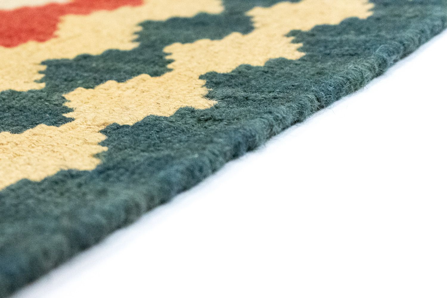 Alfombra Kelim - Oriental - 125 x 86 cm - beige