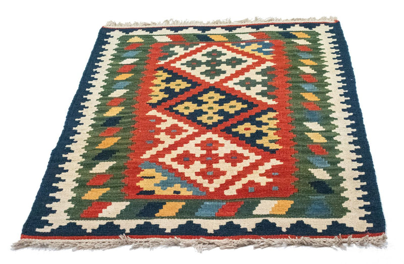 Alfombra Kelim - Oriental - 120 x 80 cm - verde