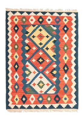 Alfombra Kelim - Oriental - 123 x 83 cm - naranja