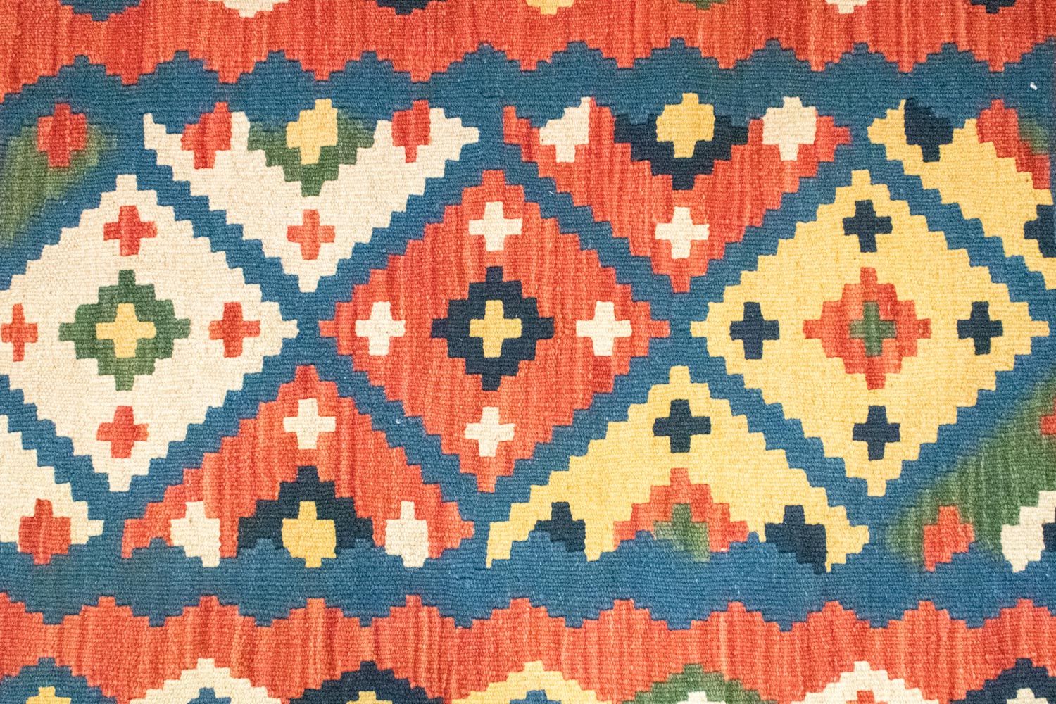 Alfombra Kelim - Oriental - 123 x 83 cm - naranja