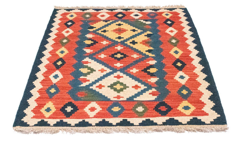 Alfombra Kelim - Oriental - 123 x 83 cm - naranja