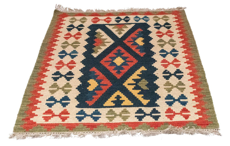 Alfombra Kelim - Oriental - 121 x 80 cm - azul
