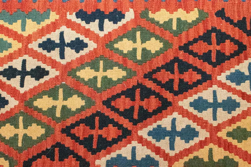 Alfombra Kelim - Oriental - 126 x 83 cm - naranja