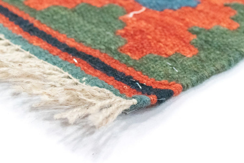 Alfombra Kelim - Oriental - 126 x 83 cm - naranja
