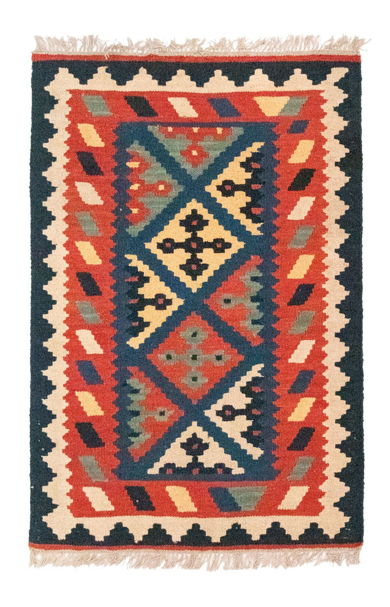 Alfombra Kelim - Oriental - 120 x 80 cm - naranja