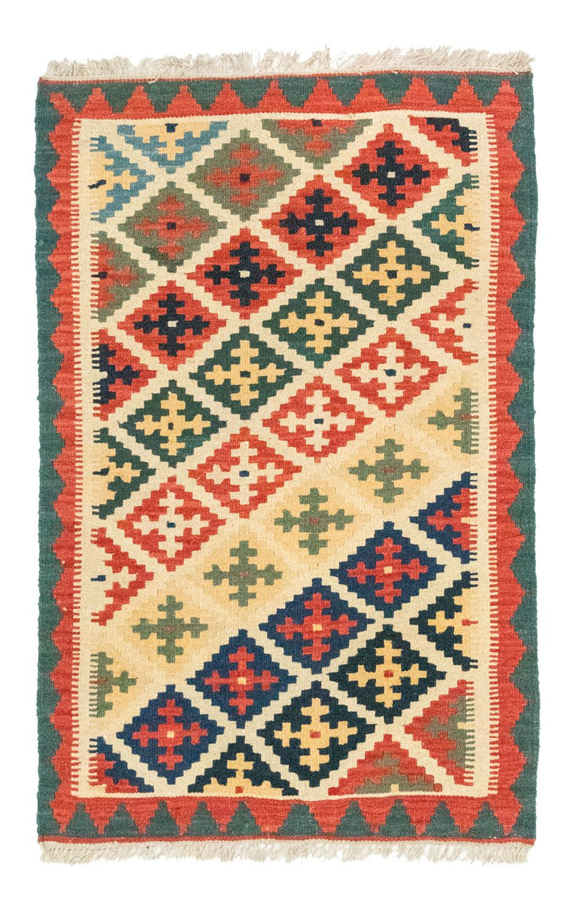 Alfombra Kelim - Oriental - 127 x 80 cm - naranja