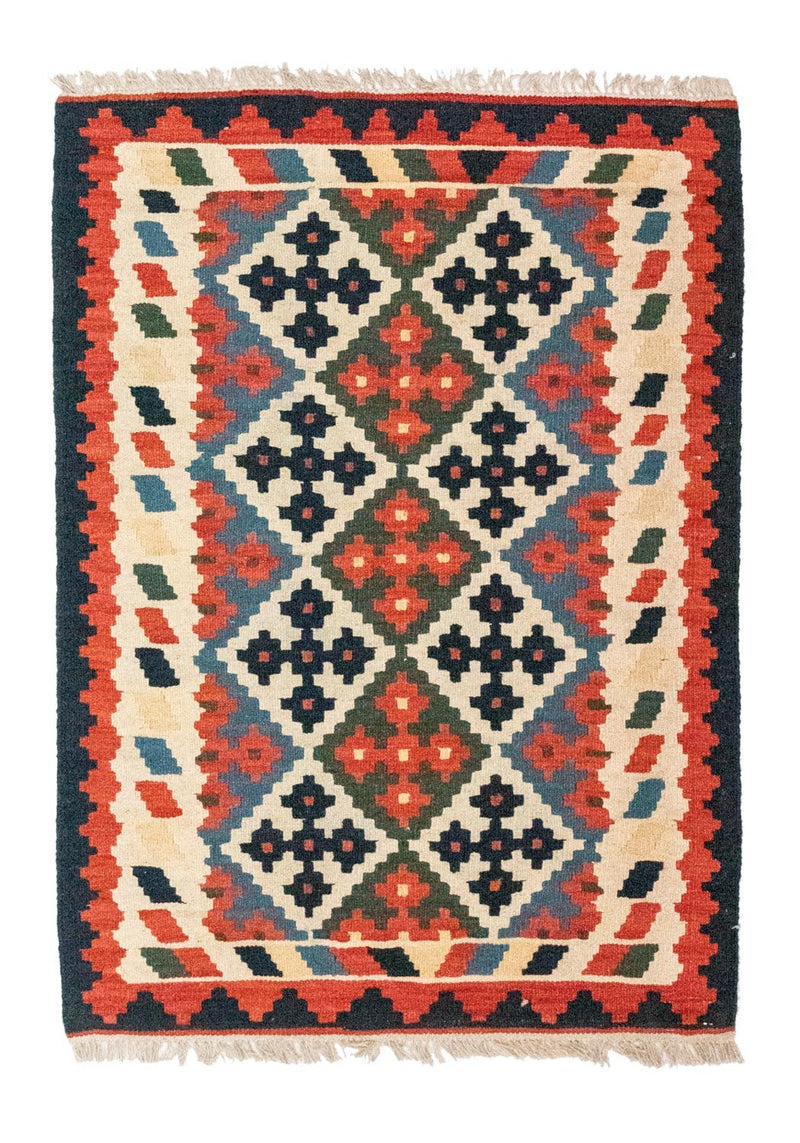 Alfombra Kelim - Oriental - 120 x 85 cm - beige