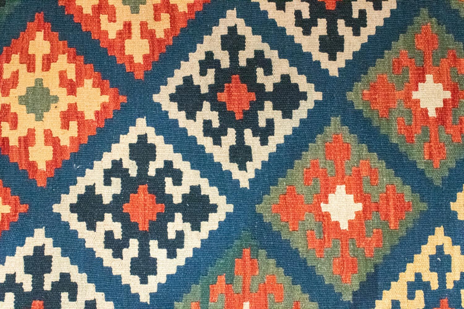 Alfombra Kelim - Oriental - 125 x 85 cm - azul