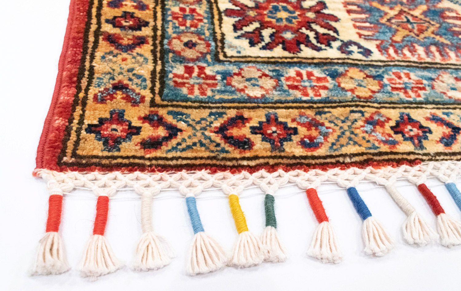 Alfombra Ziegler - Kazak - 292 x 206 cm - azul