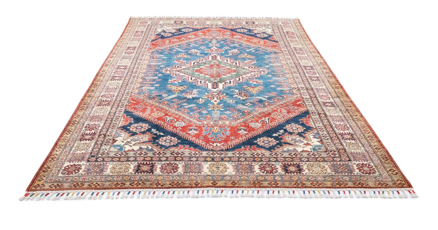 Alfombra Ziegler - Kazak - 292 x 206 cm - azul