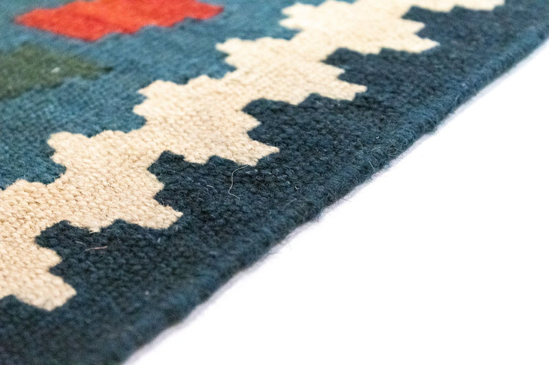 Alfombra Kelim - Oriental - 121 x 81 cm - rojo