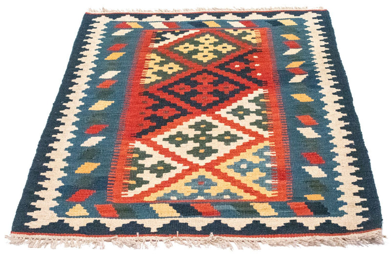Alfombra Kelim - Oriental - 121 x 81 cm - rojo
