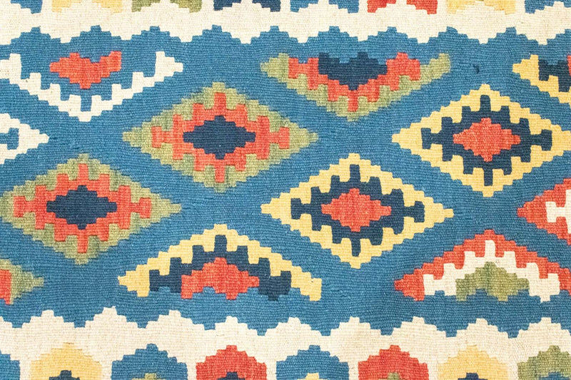 Alfombra Kelim - Oriental - 121 x 80 cm - azul