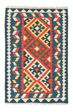 Alfombra Kelim - Oriental - 122 x 80 cm - naranja