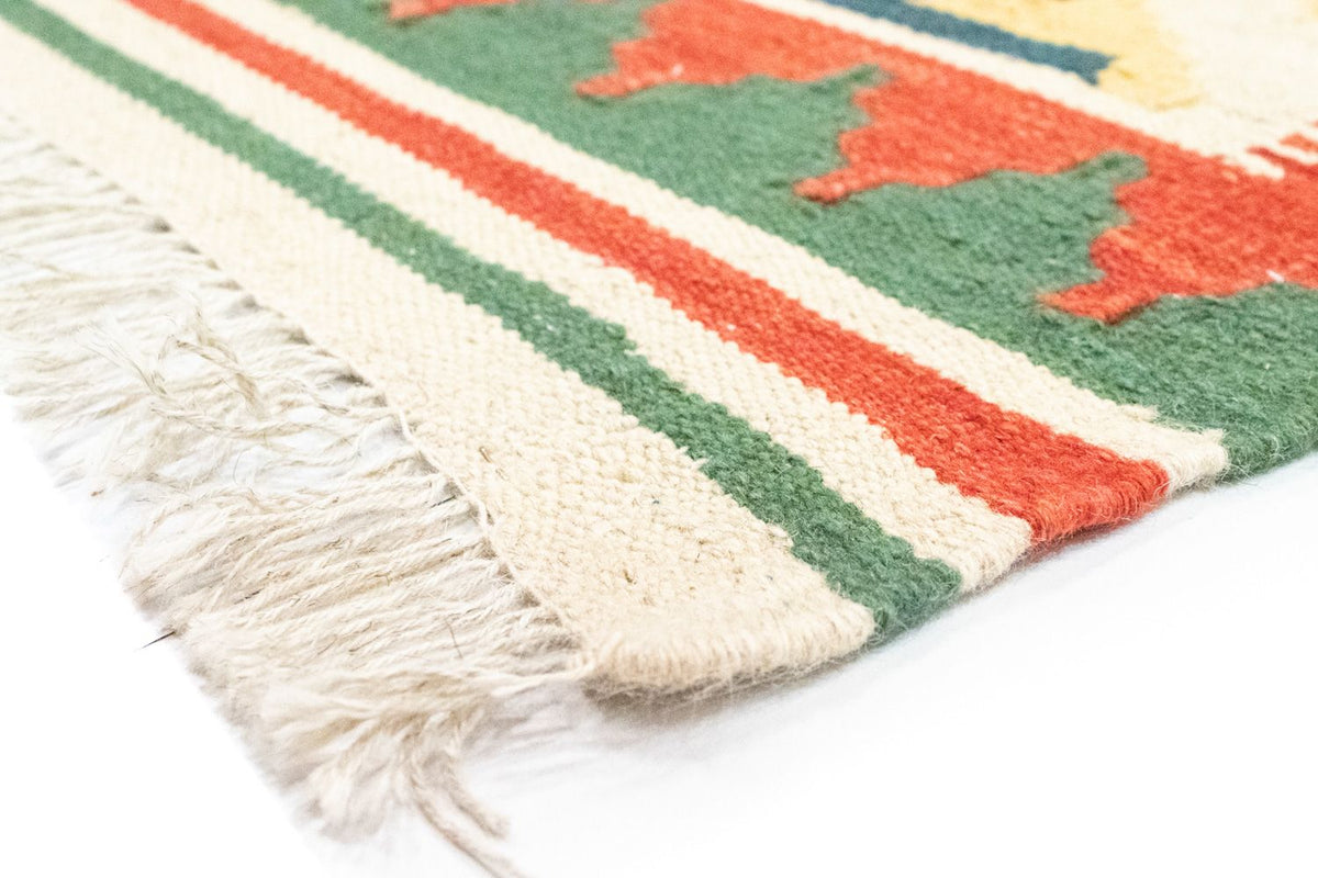 Alfombra Kelim - Oriental - 236 x 170 cm - naranja