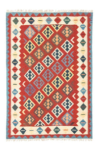 Alfombra Kelim - Oriental - 258 x 170 cm - naranja