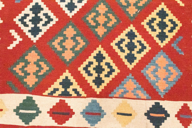 Alfombra Kelim - Oriental - 258 x 170 cm - naranja