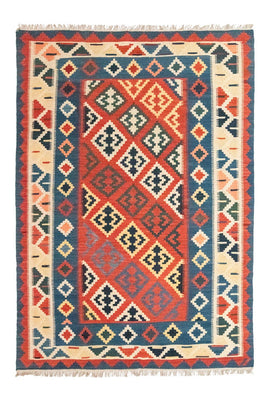 Alfombra Kelim - Oriental - 257 x 172 cm - naranja