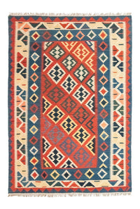Alfombra Kelim - Oriental - 257 x 172 cm - naranja