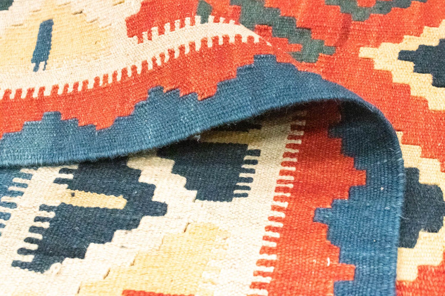 Alfombra Kelim - Oriental - 257 x 172 cm - naranja
