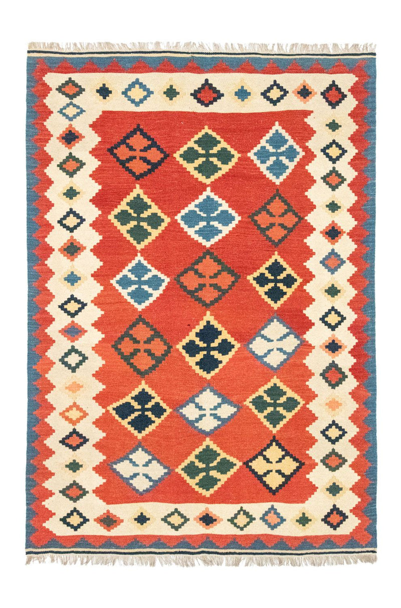 Alfombra Kelim - Oriental - 240 x 166 cm - naranja