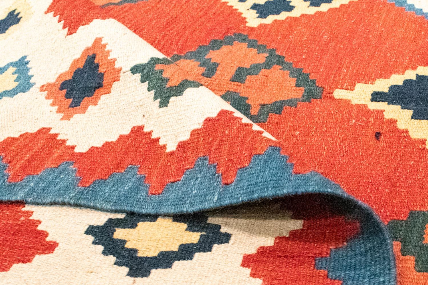Alfombra Kelim - Oriental - 240 x 166 cm - naranja
