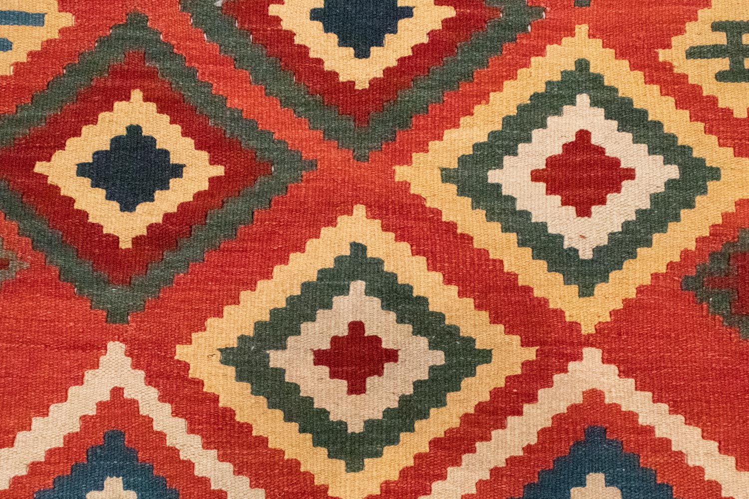 Alfombra Kelim - Oriental - 240 x 170 cm - naranja