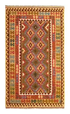 Alfombra Kelim - Oriental - 256 x 151 cm - marrón