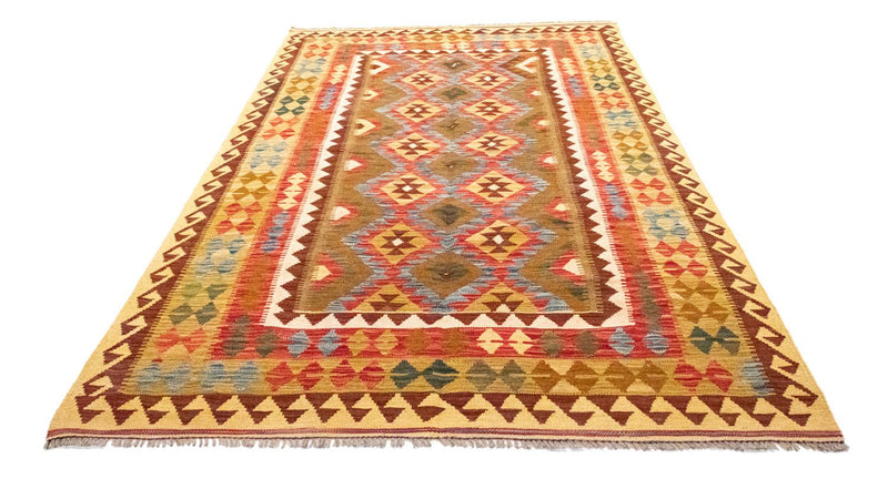 Alfombra Kelim - Oriental - 256 x 151 cm - marrón