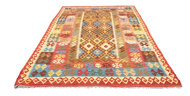 Alfombra Kelim - Oriental - 259 x 161 cm - naranja