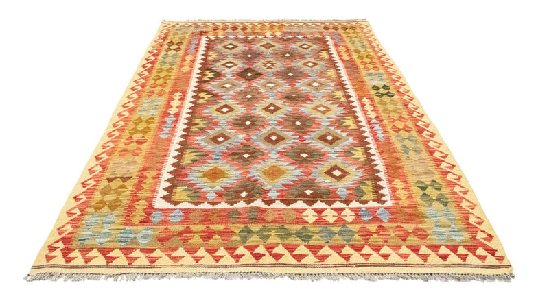 Alfombra Kelim - Oriental - 255 x 153 cm - naranja