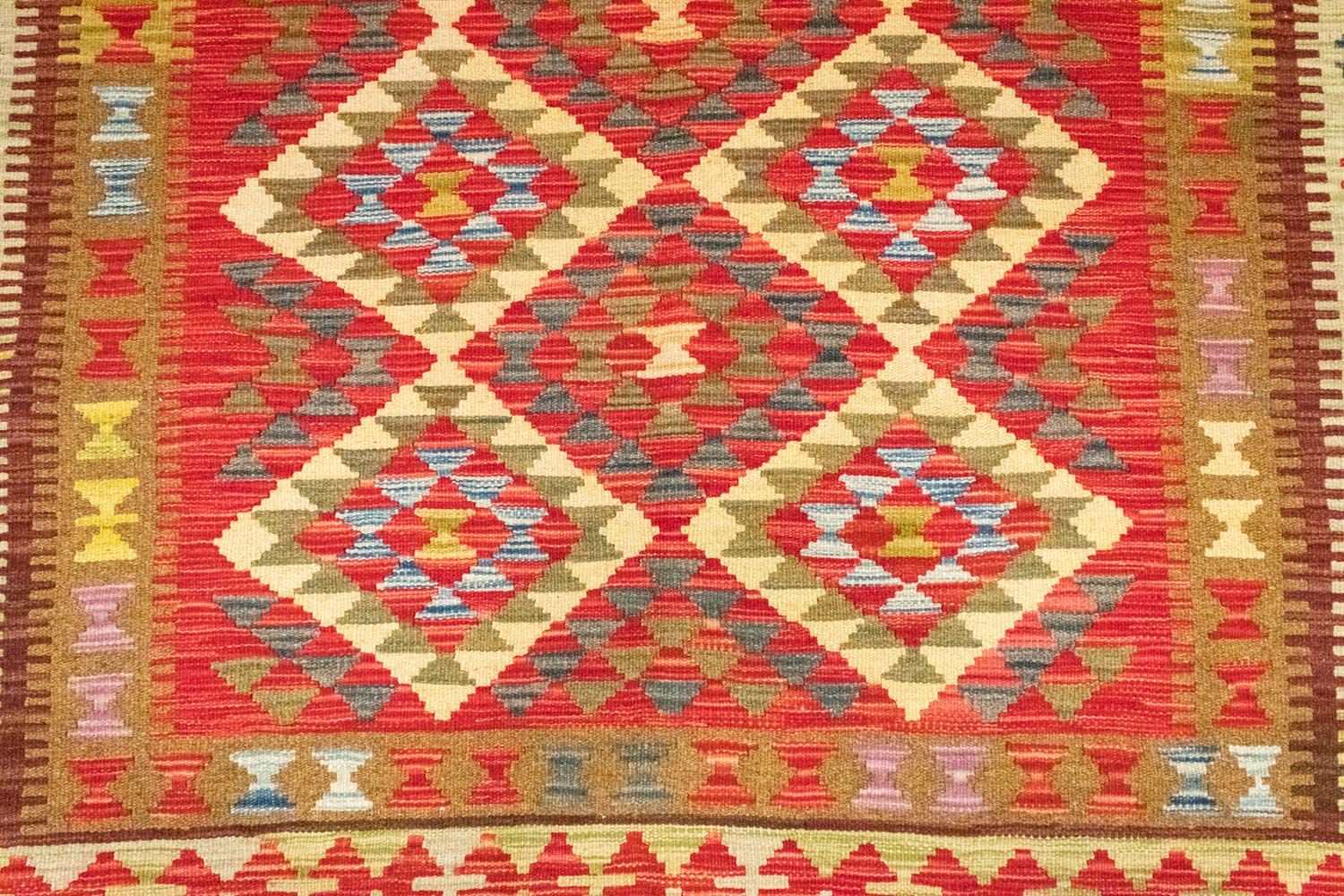 Alfombra Kelim - Oriental - 242 x 156 cm - naranja